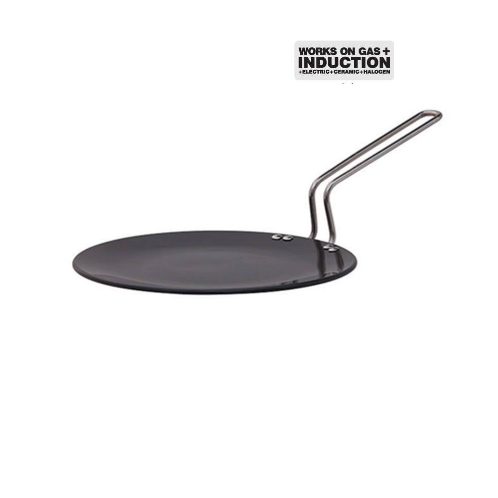 Hawkins Futura Hard Anodised Flat Tawa, 26cm