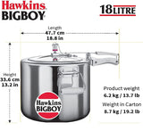 HAWKINS PRESSURE COOKER BIGBOY 18L (BB18)