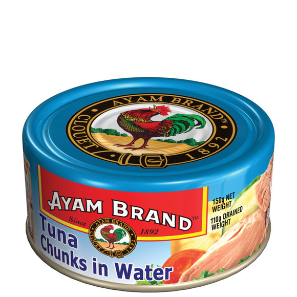 AYAM TUNA CHUNKS IN WATER 150 GM