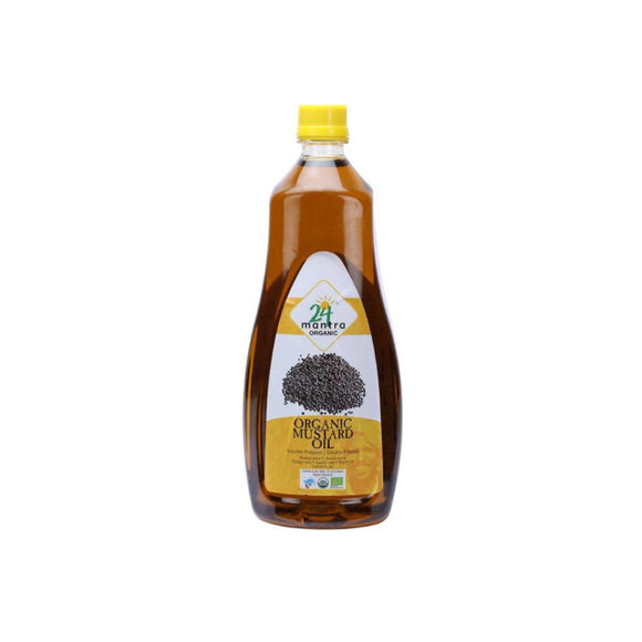 24 MANTRA ORGANIC MUSTARD OIL 1LTR