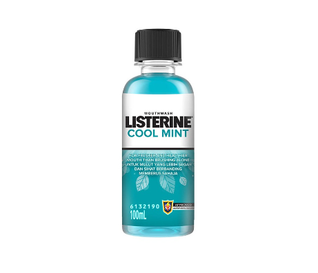 LISTERINE MOUTHWASH 100ML (COOL MINT)