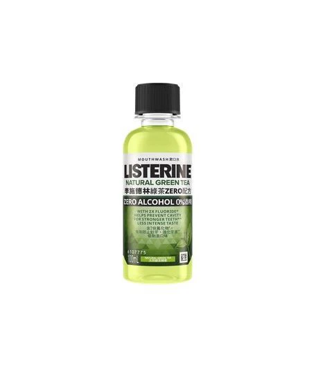 LISTERINE MOUTHWASH 100ML (NATURAL GREEN TEA)