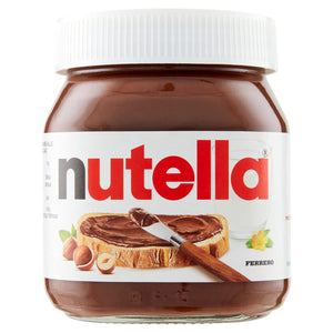 NUTELLA HAZELNUT SPREAD GLASS BOTTLE 350GM